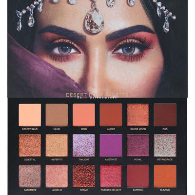 Paleta de Sombras HD18 Desert Dusk - Brillos, Mate y Perlas - Image 8