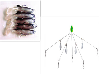Señuelo Paraguas Bashdash para Pesca - Image 21