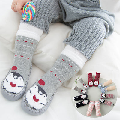 Calcetines Antideslizantes de Felpa para Bebés y Niños Pequeños