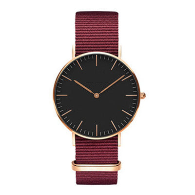 Reloj de Hombre Cuarzo Oro Rosa Ultra Delgado con Correa de Acero Doble Aguja - Image 21