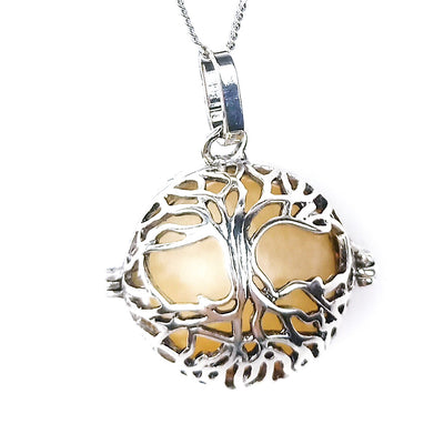 Colgante Hueco de Ágata Cristal Natural con los Siete Chakras - Image 17