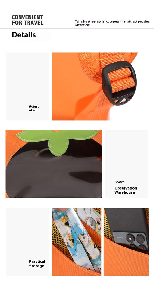 Mochila de Transporte para Gatos - Gran Capacidad, Ligera y Respirable - Image 13