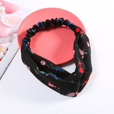 Diadema Coreana de Tela Cruzada - Image 9