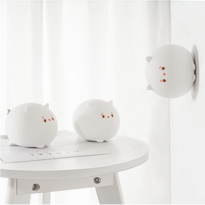 Luz Nocturna Gato de Silicona Suave - Image 10