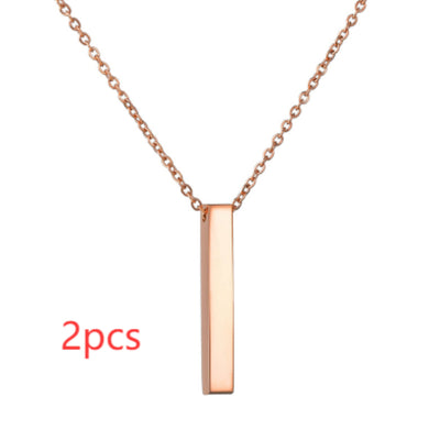 Collar Cilindro Acero Inoxidable Personalizado con Nombre - Image 20