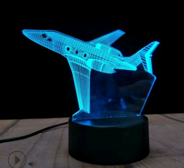 Lámpara de Noche LED 3D Búho Táctil Multicolor - Image 8