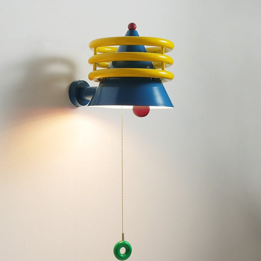 Lámpara de Pared Estilo Francés con Pantalla Crema y Diseño Articulado - Image 2
