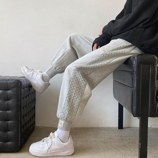 Pantalones de Chándal Acolchados con Protección de Tobillo