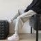 Pantalones de Chándal Acolchados con Protección de Tobillo