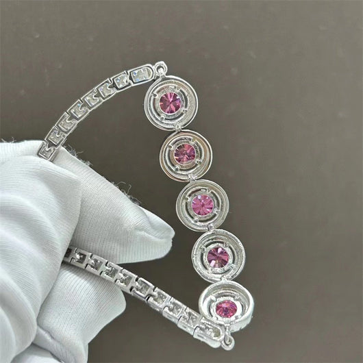 Pulsera de Moissanita para Mujer - Diamante de Color Completo - Image 10
