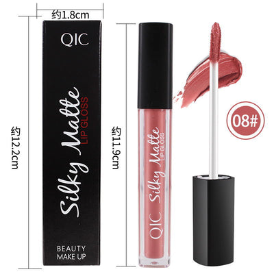 Brillo Labial Mate Impermeable de Larga Duración - Acabado Aterciopelado - Image 3