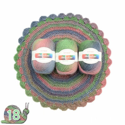 Ovillo Arcoíris Multicolor para Tejer - Image 32