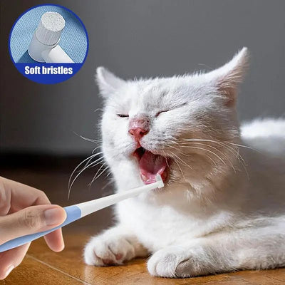 Cepillo Dental para Gatos y Perros Pequeños - Cuidado Bucal Seguro con Mango Antideslizante - Image 23