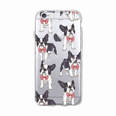Funda para móvil con diseño de perro francés cartoon - Image 2