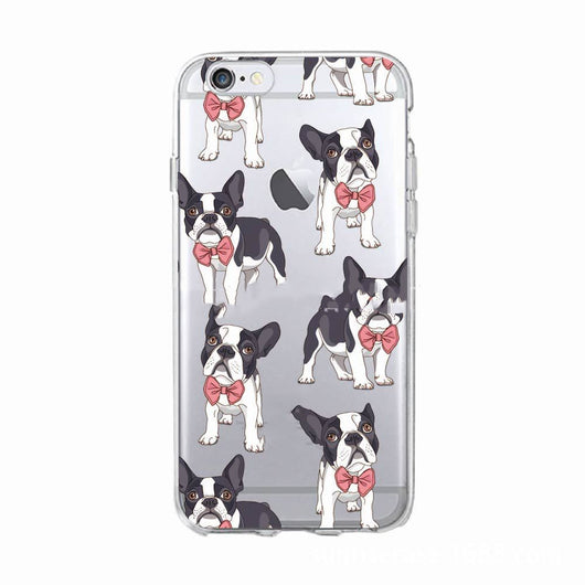 Funda para móvil con diseño de perro francés cartoon - Image 2