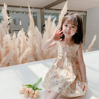 Vestido Princesa de Encaje con Tirantes Finos - Image 6