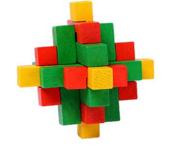 Puzzle de Bloqueo Kongming - Juguete Educativo de Bambú - Image 27