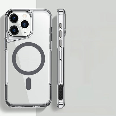 Funda Protectora Magnética Transparente Antiimpactos para Celular - Image 8