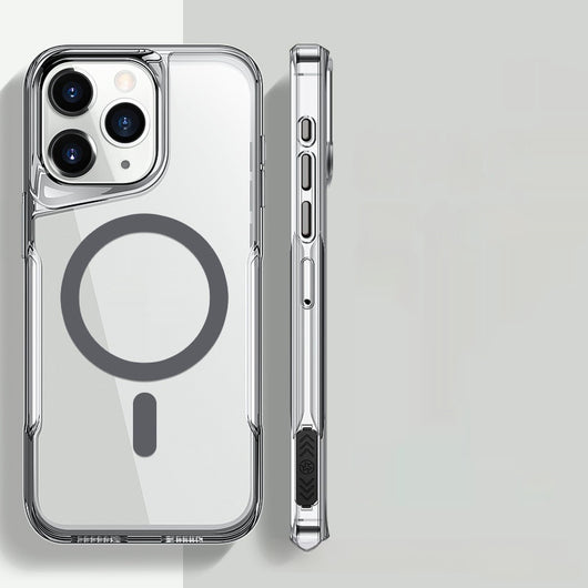 Funda Protectora Magnética Transparente Antiimpactos para Celular - Image 8