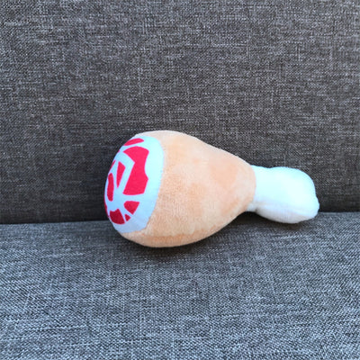Juguete Mordedor Resistente para Perros con Sonido - Serie Alimentos - Image 6