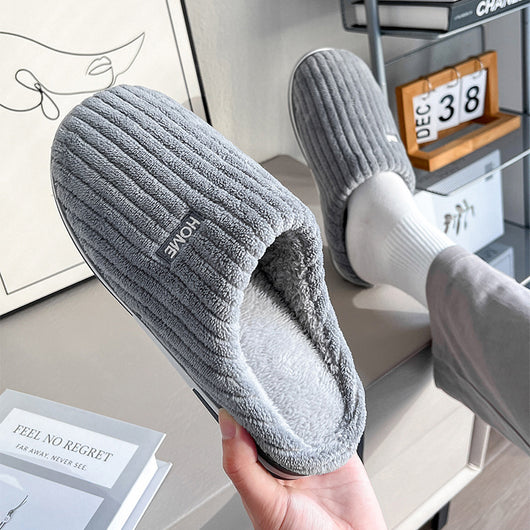 Pantuflas de Algodón Cálidas con Suela Antideslizante para Pareja - Image 16