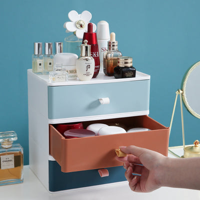 Organizador de Cosméticos con Cajones - Caja de Almacenamiento Plástica - Image 3