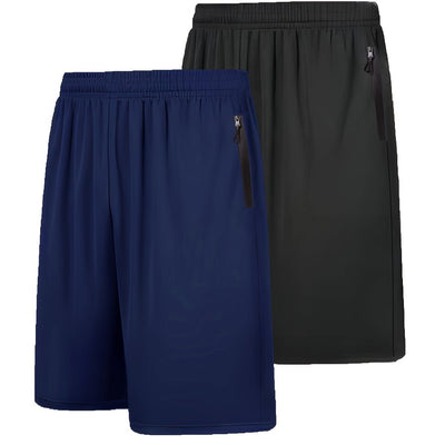 Pack 2 Shorts Deportivos Hombre Secado Rápido con Cintura Elástica - Image 5