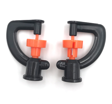 Aspersor Rotatorio Naranja de Bajo Consumo - Micro Riego Eficiente - Image 3
