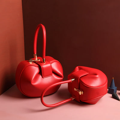 Bolso de Cuero Tipo Dumpling - Diseño Moderno y Versátil - Image 14