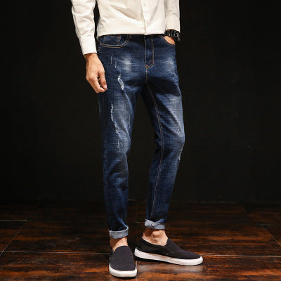 Jeans Ajustados para Pies Pequeños Hombre