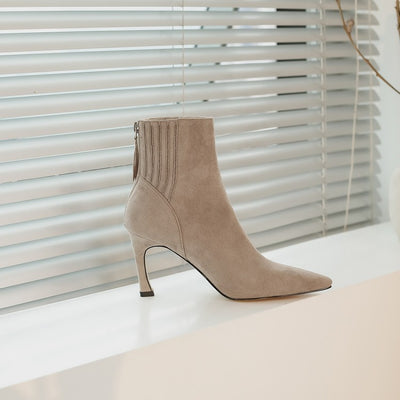 Botines Stiletto Puntiagudos para Mujer - Elegancia y Estilo - Image 12