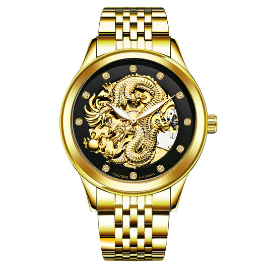 Reloj Automático Tevise Detective para Hombre - Resistente al Agua con Esfera Luminosa - Image 9