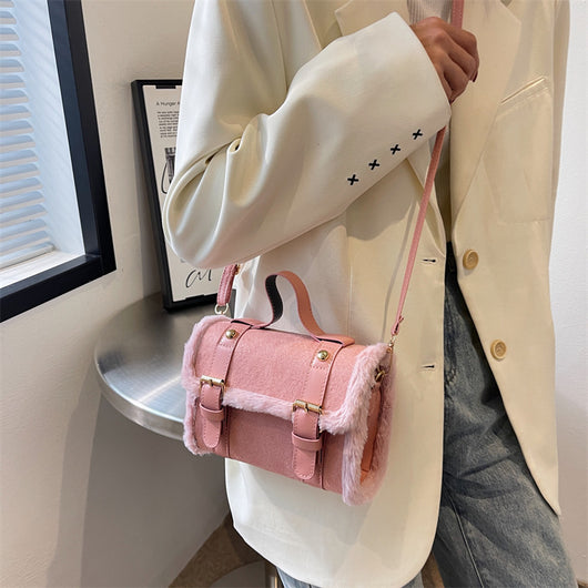 Bolso Bandolera Monocolor de Moda para Mujer - Image 19