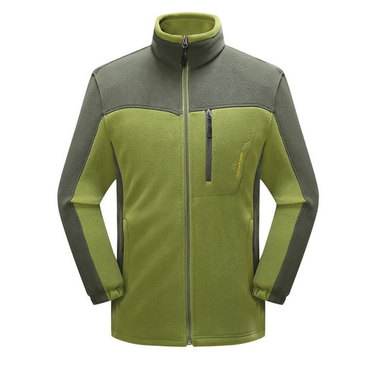 Cardigan de Polar Cálido para Parejas con Contraste de Colores - Image 19