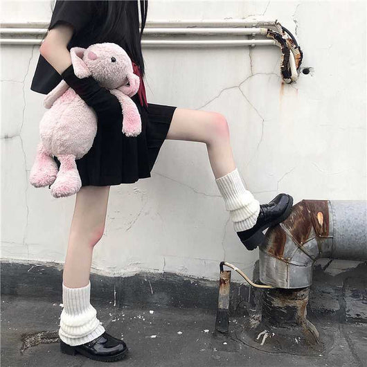Calcetines de Punto Suave para Estudiantes - Diseño Burbuja Acogedor - Image 20