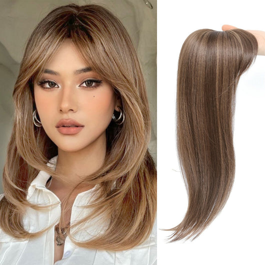 Extensión de Cabello Sintético con Clip de Hebilla - Peluca Simulada Premium - Image 7
