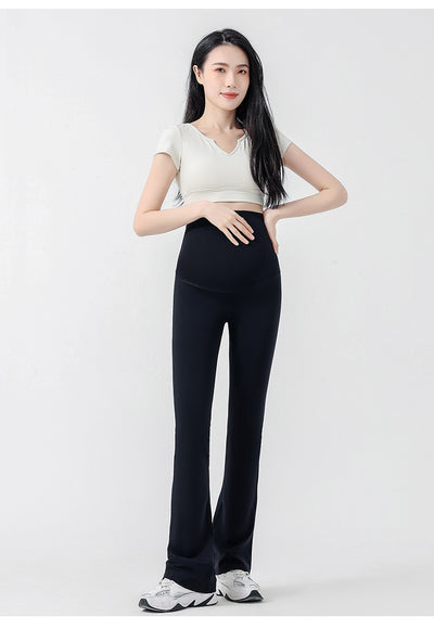 Pantalones Yoga Premamá Acampanados - Comodidad y Estilo para el Embarazo - Image 7