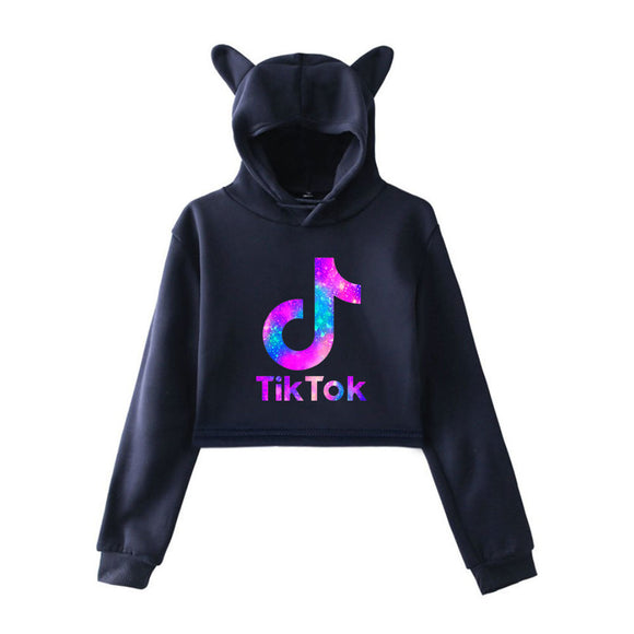 Suéter Gato para Mujer con Orejas - Estilo TikTok
