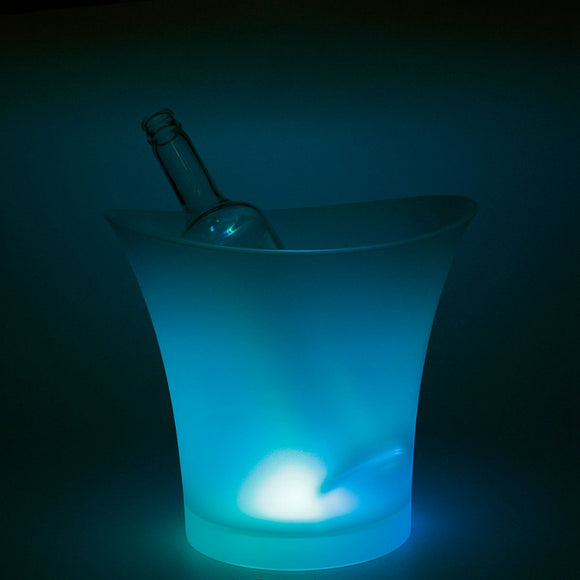 Cubo de Hielo LED Luminoso 5L con 7 Colores