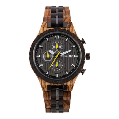 Reloj de Acero y Madera para Hombre - Multifuncional - Image 11