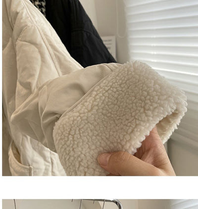 Abrigo Acolchado Mujer Estilo Holgado con Diseño Diamante Cosido - Image 11