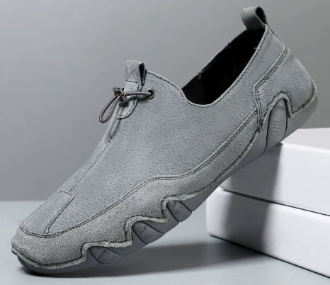 Zapatos Casuales de Cuero para Hombre - Transpirables y sin Cordones - Image 16