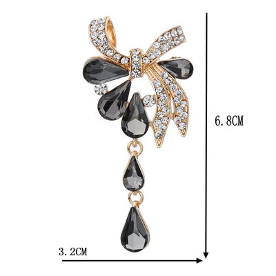 Broche Corsage Alas de Ópalo Cristal para Suéter y Cardigan - Image 10