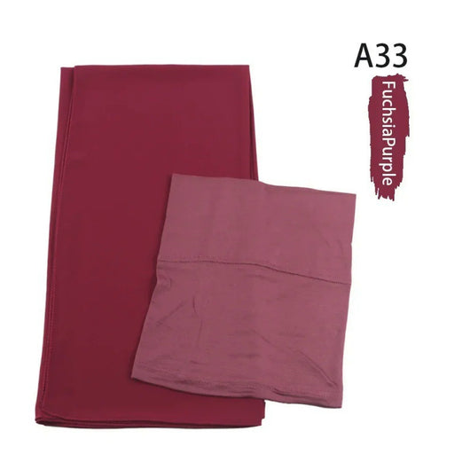Conjunto de Gorra Base y Pañuelo Chiffon a Juego - Image 27