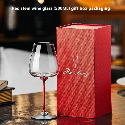 Caja de Regalo Soporte Giratorio para Copa de Vino en Cristal y Aluminio - Image 6