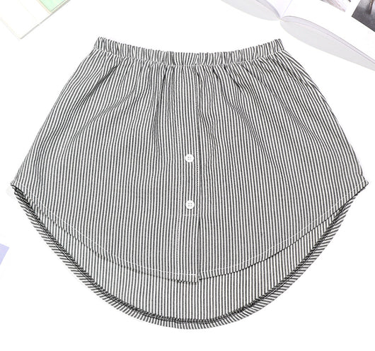 Falda Irregular a Rayas Europeo-Americana de Última Moda - Image 4