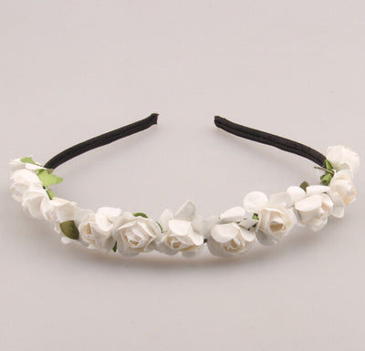 Diadema con 12 Rosas de Papel - Image 11