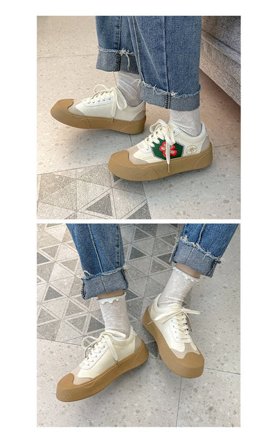Tenis Escolares Cómodos con Cordones y Punta Redonda - Image 14