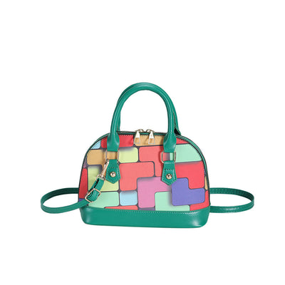 Bolso Shell con Costuras en Contraste - Diseño Moderno y Versátil - Image 6