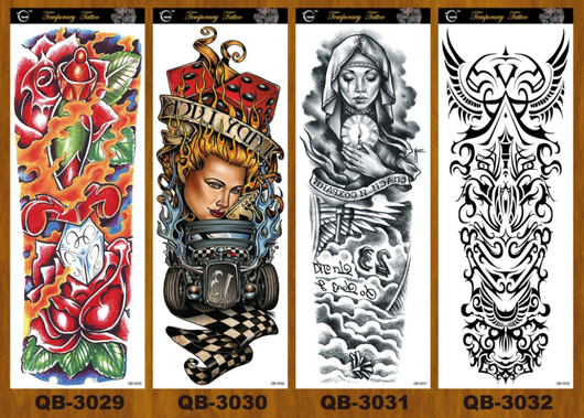 Manga Completa Tatuaje Temporal Impermeable Serie QB - Image 11